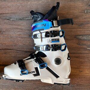 Salomon Shift Pro 130 AT Ski Boots – Size 26.5 – GripWalk – Excellent/Like New
